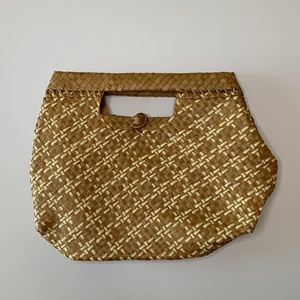 Native Bag Cream Banig Small Tote Purse